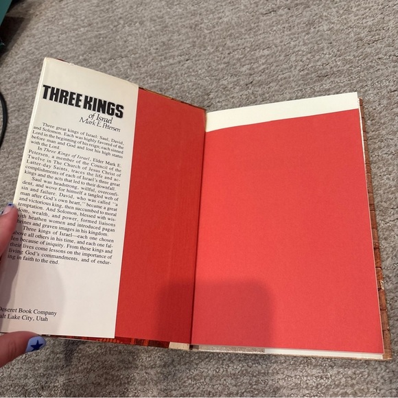 Three Kings of Israel by Mark E. Peterson - Book Published 1981 - Picture 12 of 12